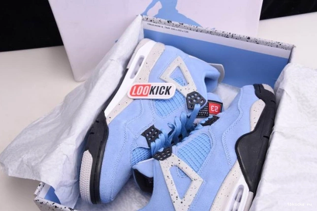 Rep TB JORDAN 4 AIR Blue CT8527-400 University 0629